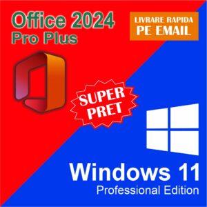 Windows 11 Pro si Office 2024